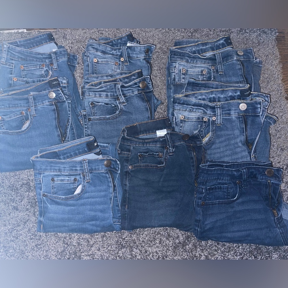 Aeropostale jeans.